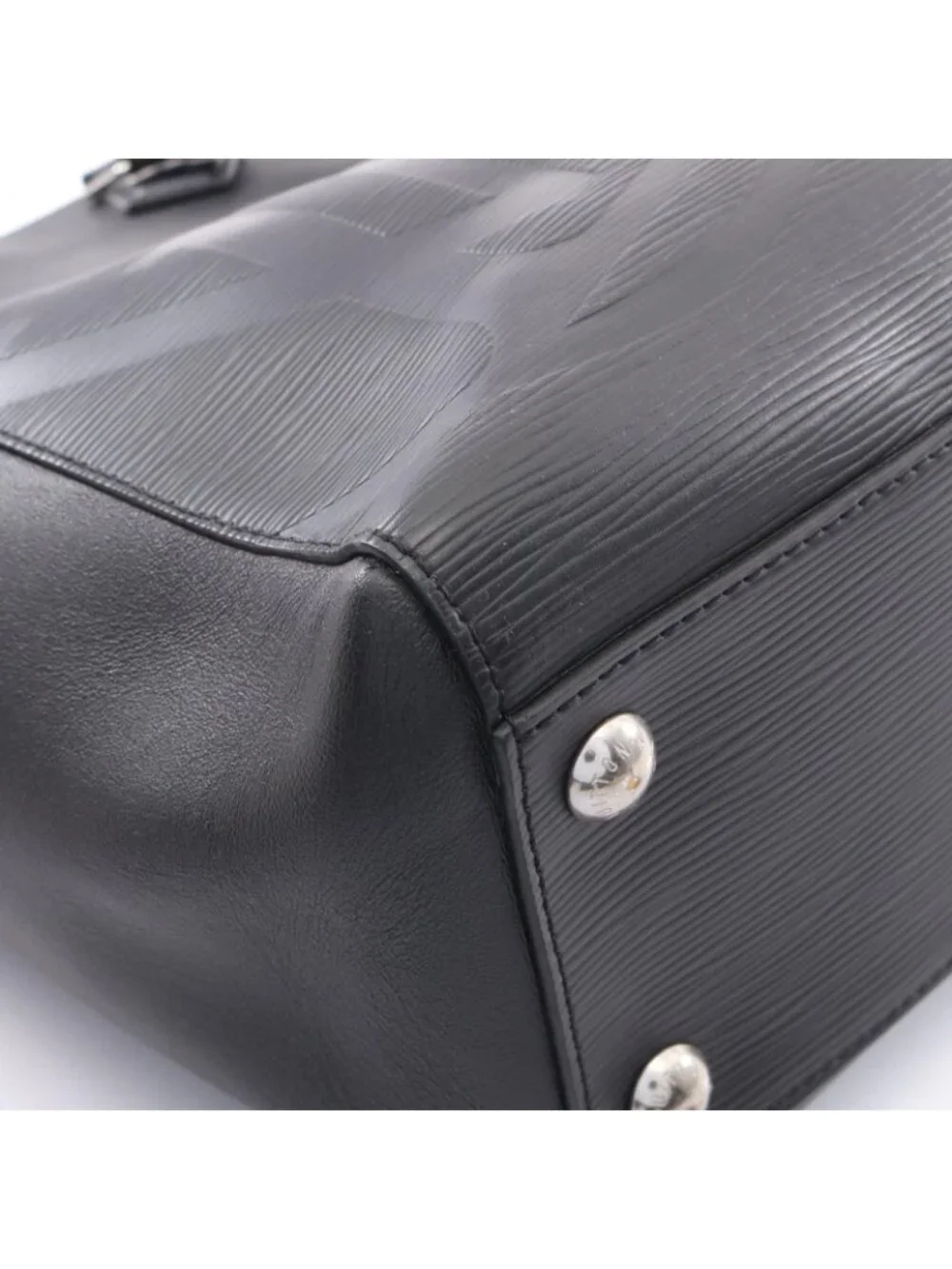Louis Vuitton Tote Grand Sac LV Circle Noir Leather